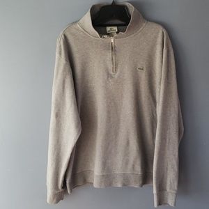Lacoste 1/4 zip sweatshirt